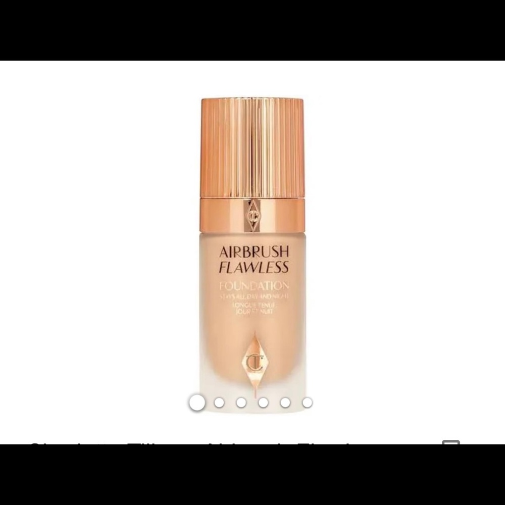 Slightly used Charlotte Tilbury Airbrush Flawless Finish foundation